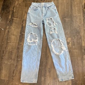 BDG high rise baggy jeans